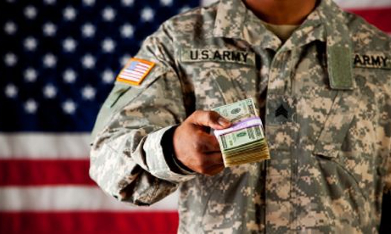Millionaire in the military