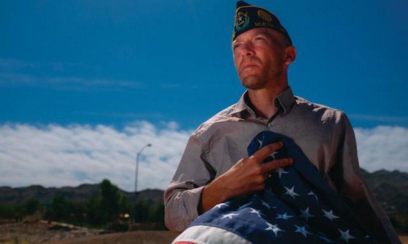 Legionnaire keeps Old Glory flying