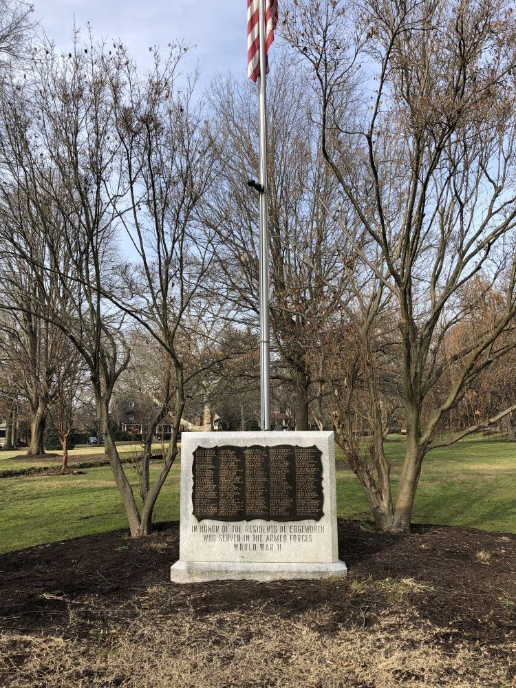 Edgeworth World War II Honor Roll