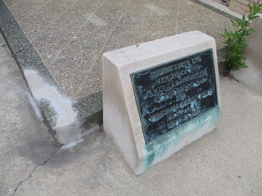 Polish Legion of American Veterans Post 20 World War One Memorial