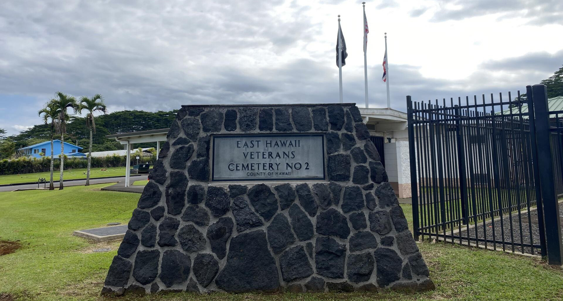 The East Hawaii Veterans Cemetery-2 in Hilo will receive more than $6.1 million in grants for operation and maintenance.