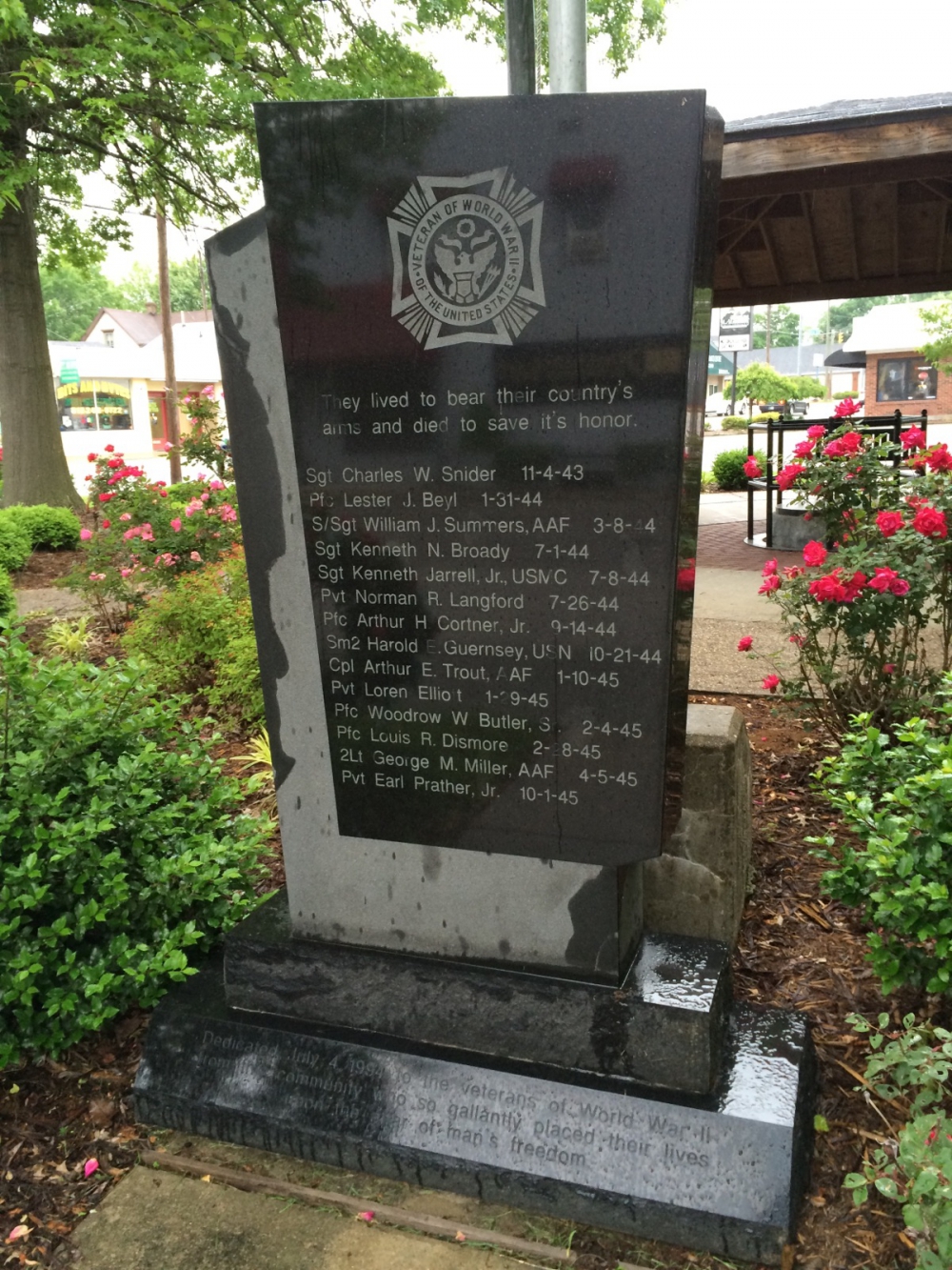 Veterans of WWII of the United States
