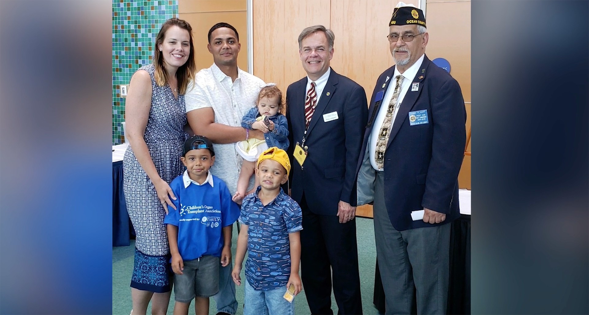 A testament to the Legion Family support of COTA families