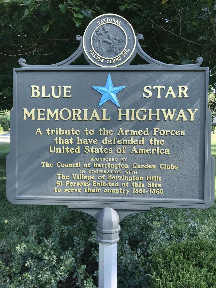 Blue Star Memorial Highway, Barrington Hills, Illinois