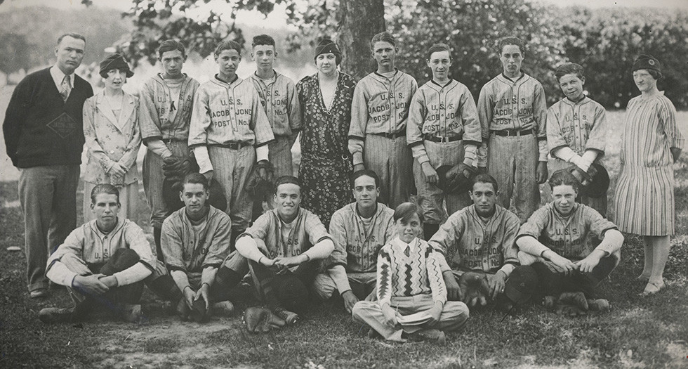 U.S.S. Jacob Jones Post No. 2, Washington, DC., American Legion Baseball team, 1928.