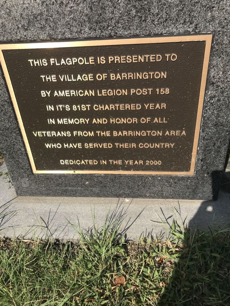 Barrington Flagpole