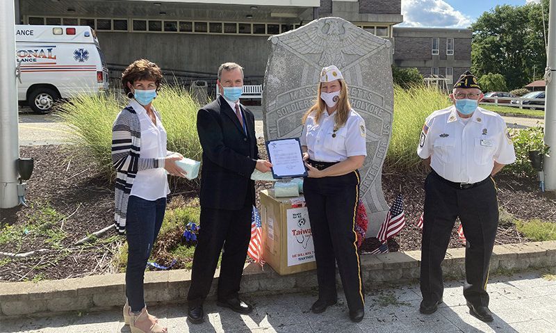 American Legion donates 10,000 masks to Soldiers’ Home ravaged by COVID-19