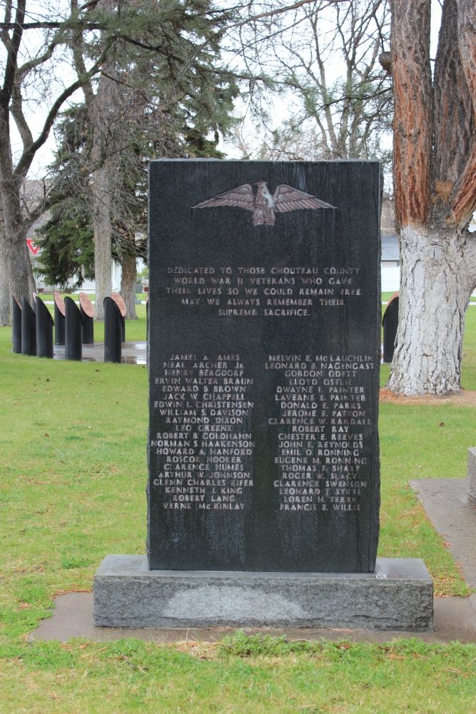 WWII Veterans of Chouteau County