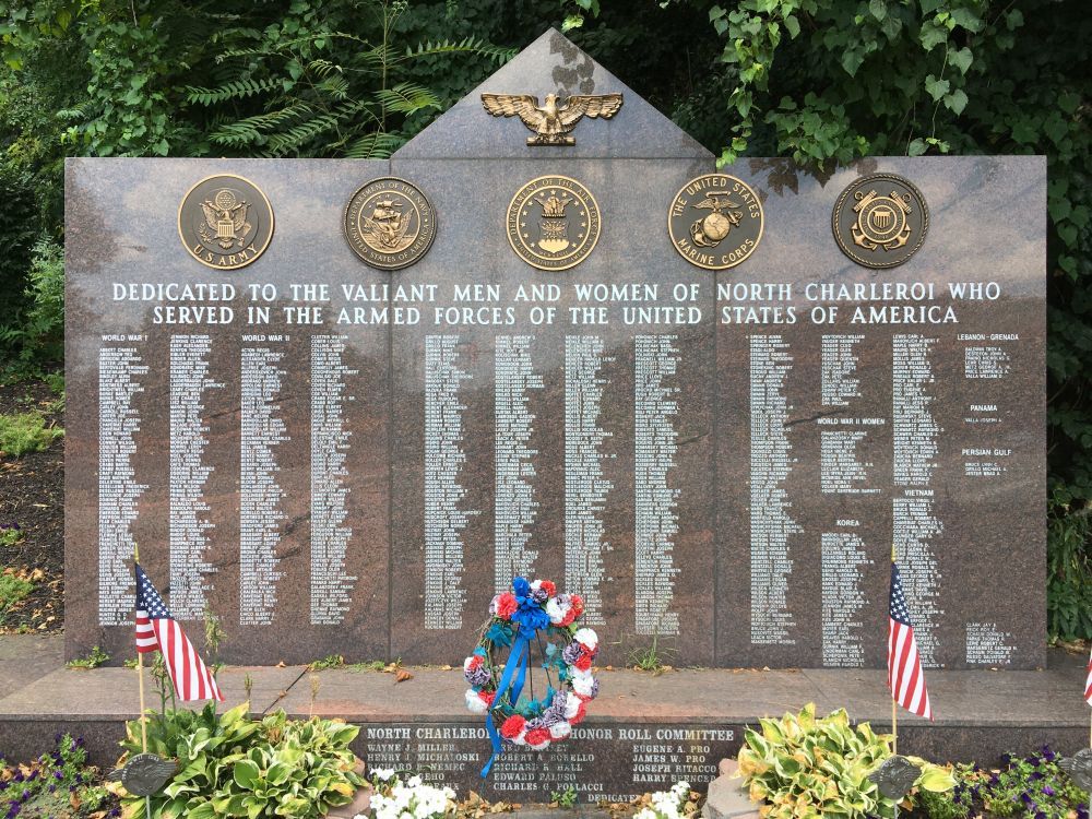 North Charleroi Pennsylvania Veterans Memorial