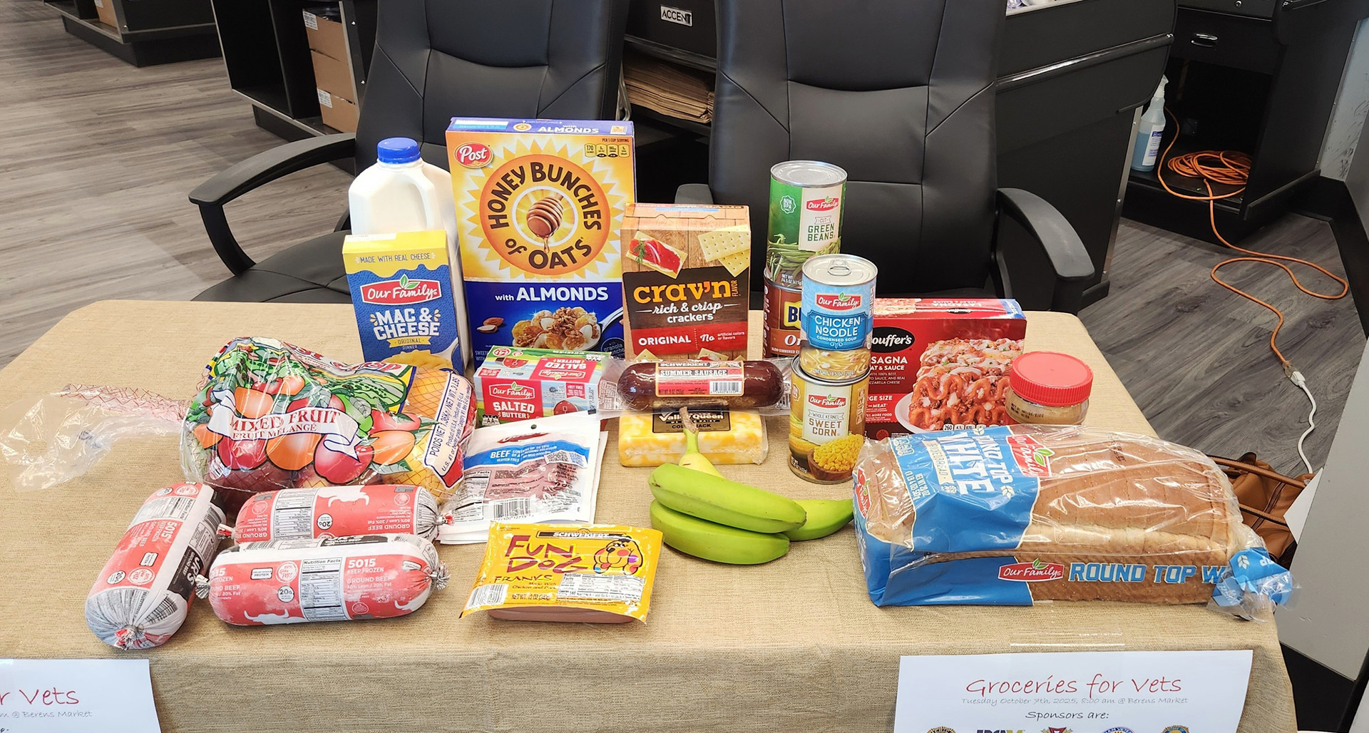 Legion post helping keep veterans and their families fed during critical time