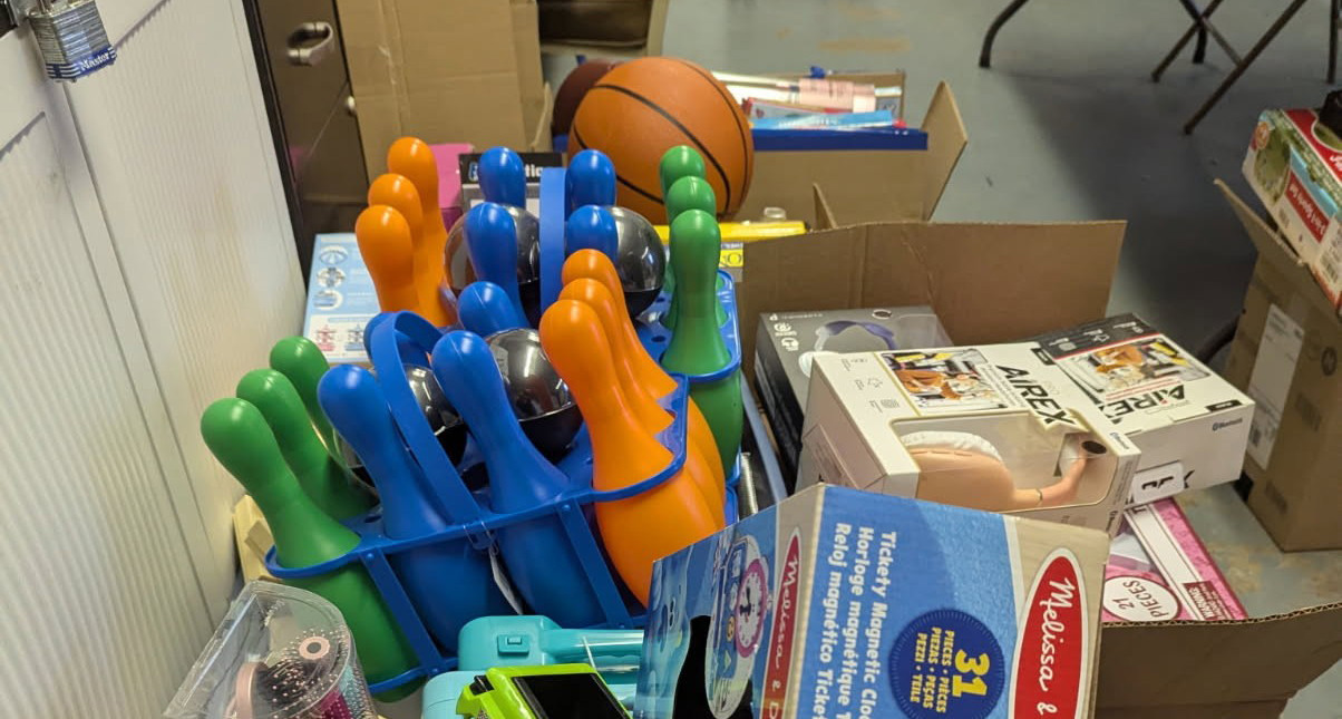 Legion Family collects 750 toys for military children this Christmas