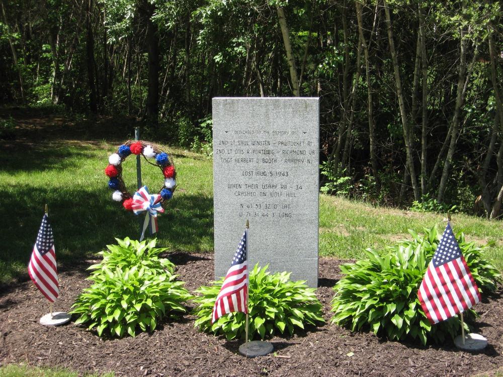 Wolf Hill Plane Crash Memorial