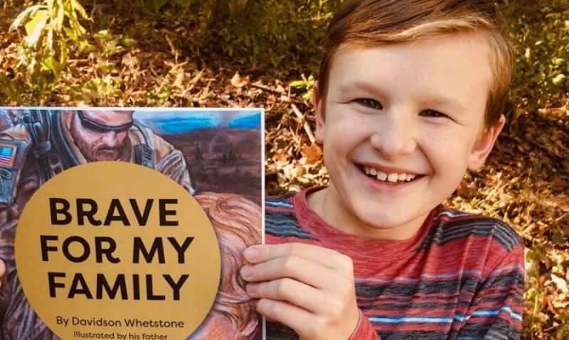 What’s it like when a parent goes to war? 9-year-old boy tells all