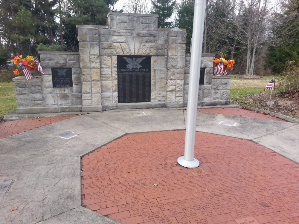 Bairdford World War II Honor Roll and War Memorial