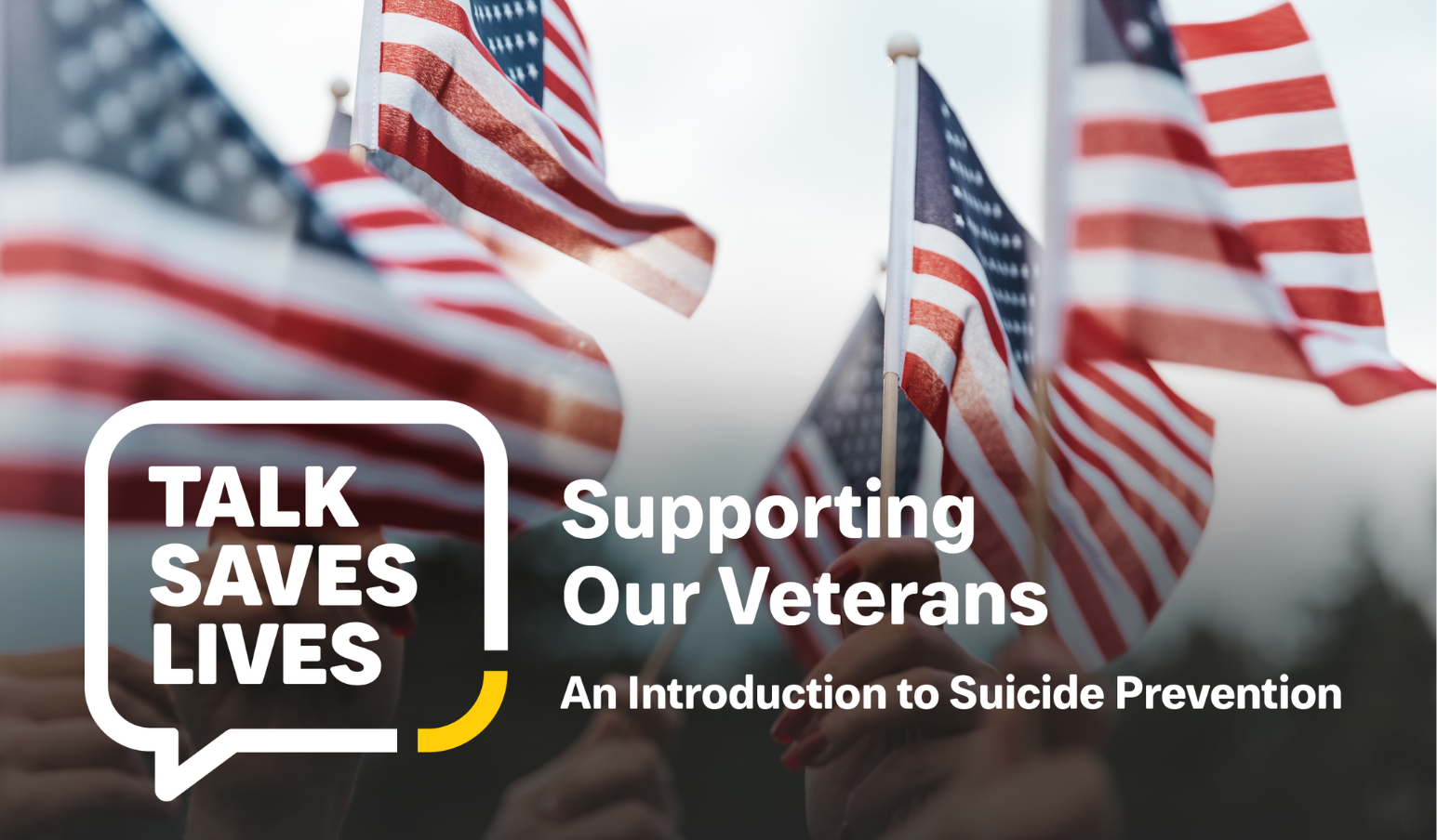 Talk Saves Lives: Supporting Our Veterans
