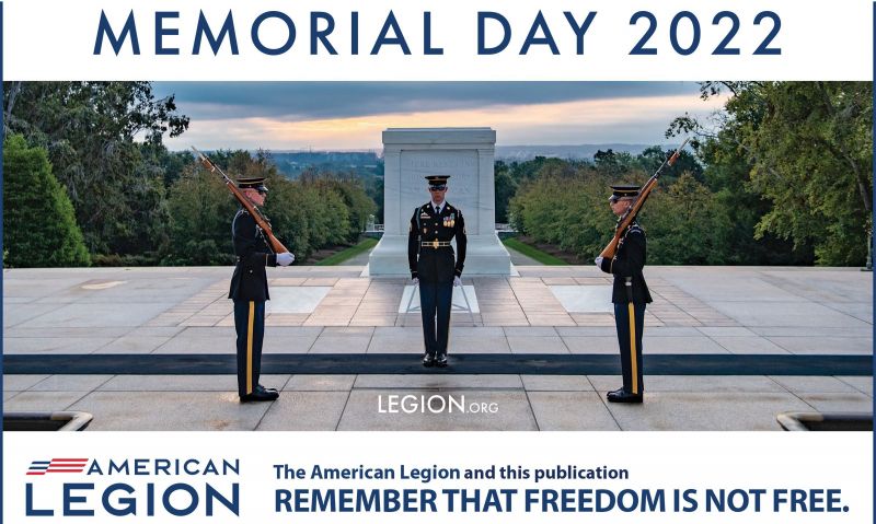 Memorial Day speech, ad available