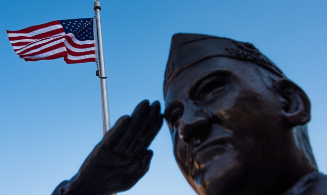Past national commander honored for changing the world