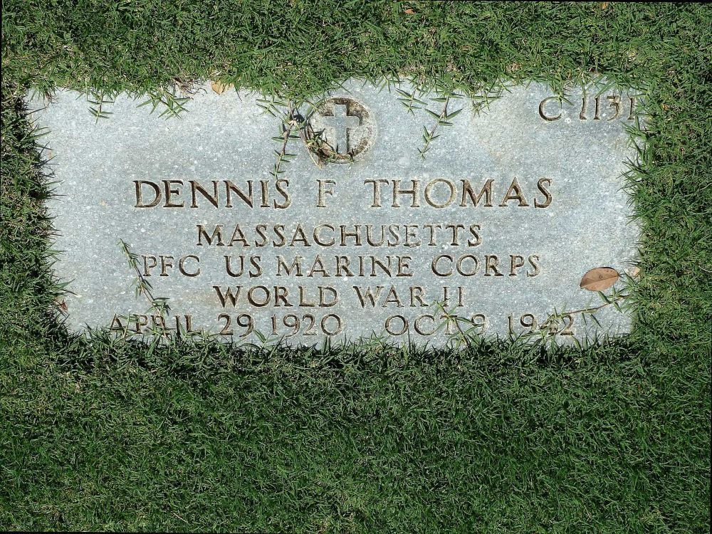 Dennis Francis Thomas Memorial Stone