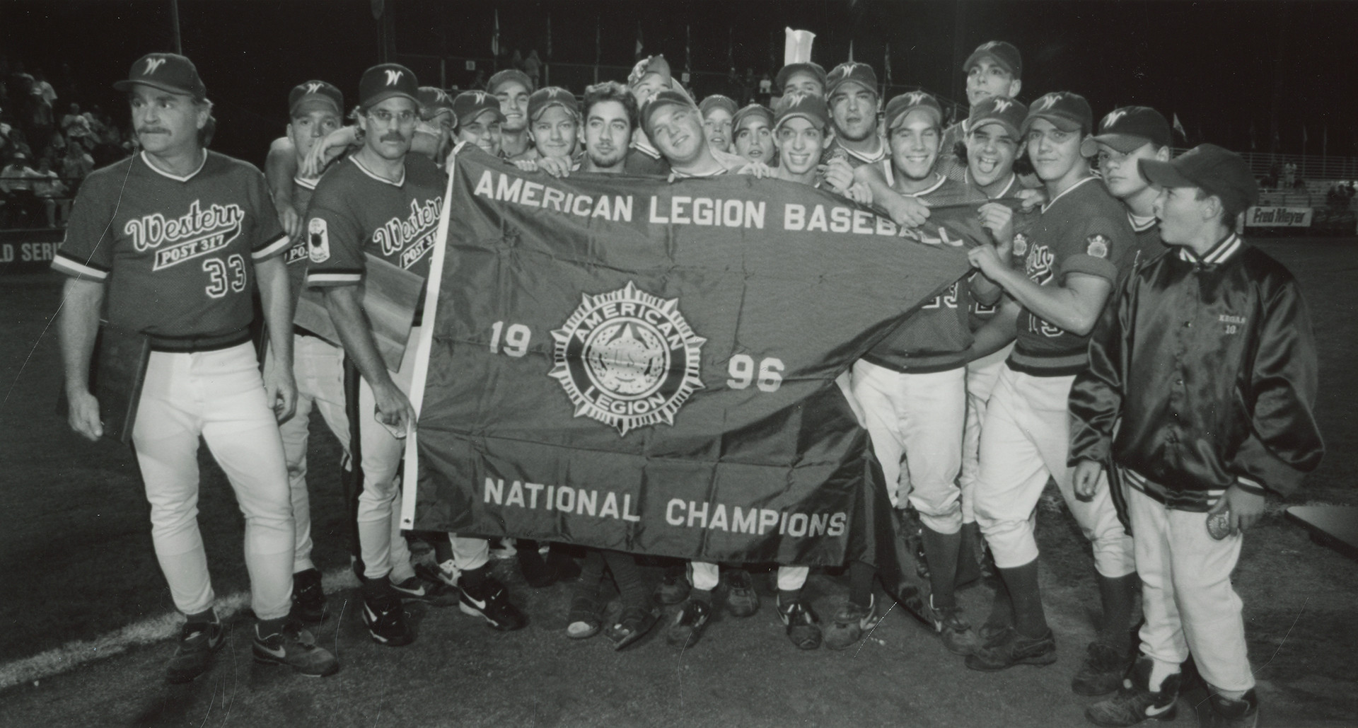 The 1996 American Legion World Series champions from Yardley (Pa.) Post 317.