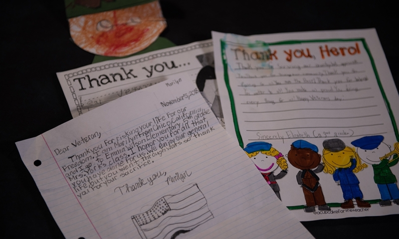 American Legion appreciates Veterans Day letters from California students