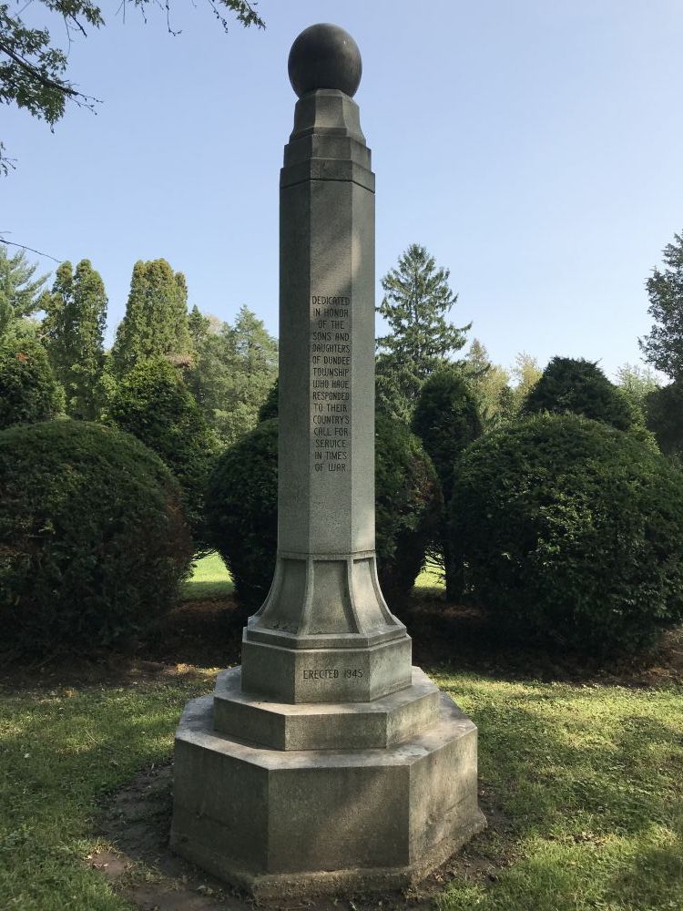 Dundee Township Cemetery Memorial