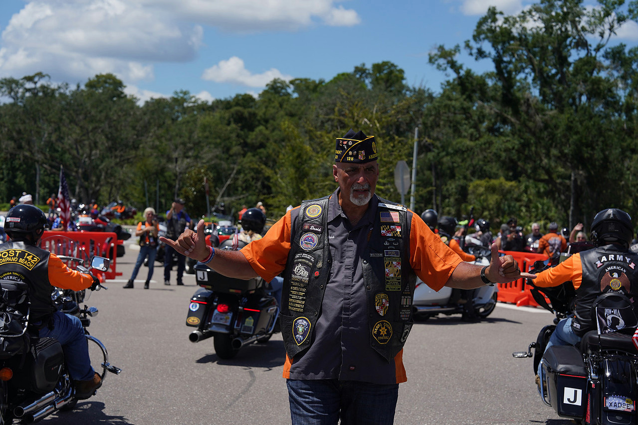 Maryland’s David Heredia is the new National American Legion Riders chairman. (Photo by Jennifer Blohm/The American Legion)
