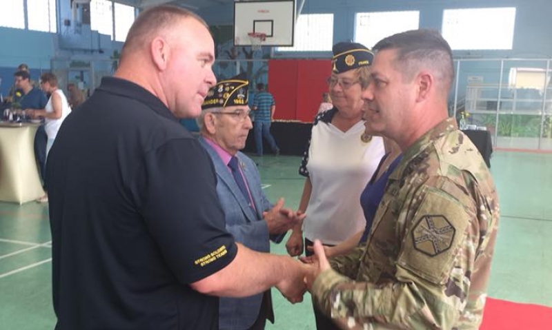 Wherever in the world they lay their Legion caps