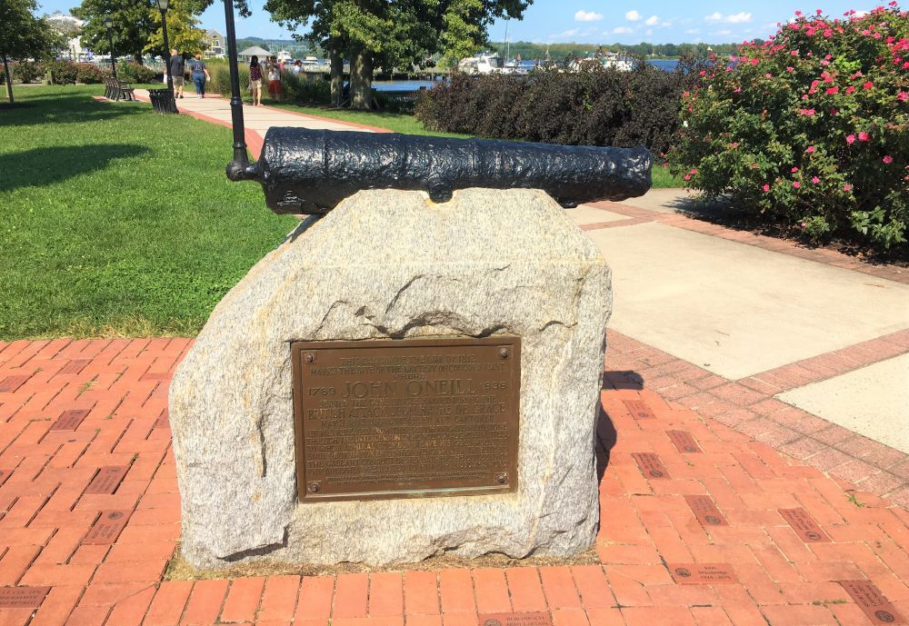 John O'Neill Cannon Monument - War of 1812