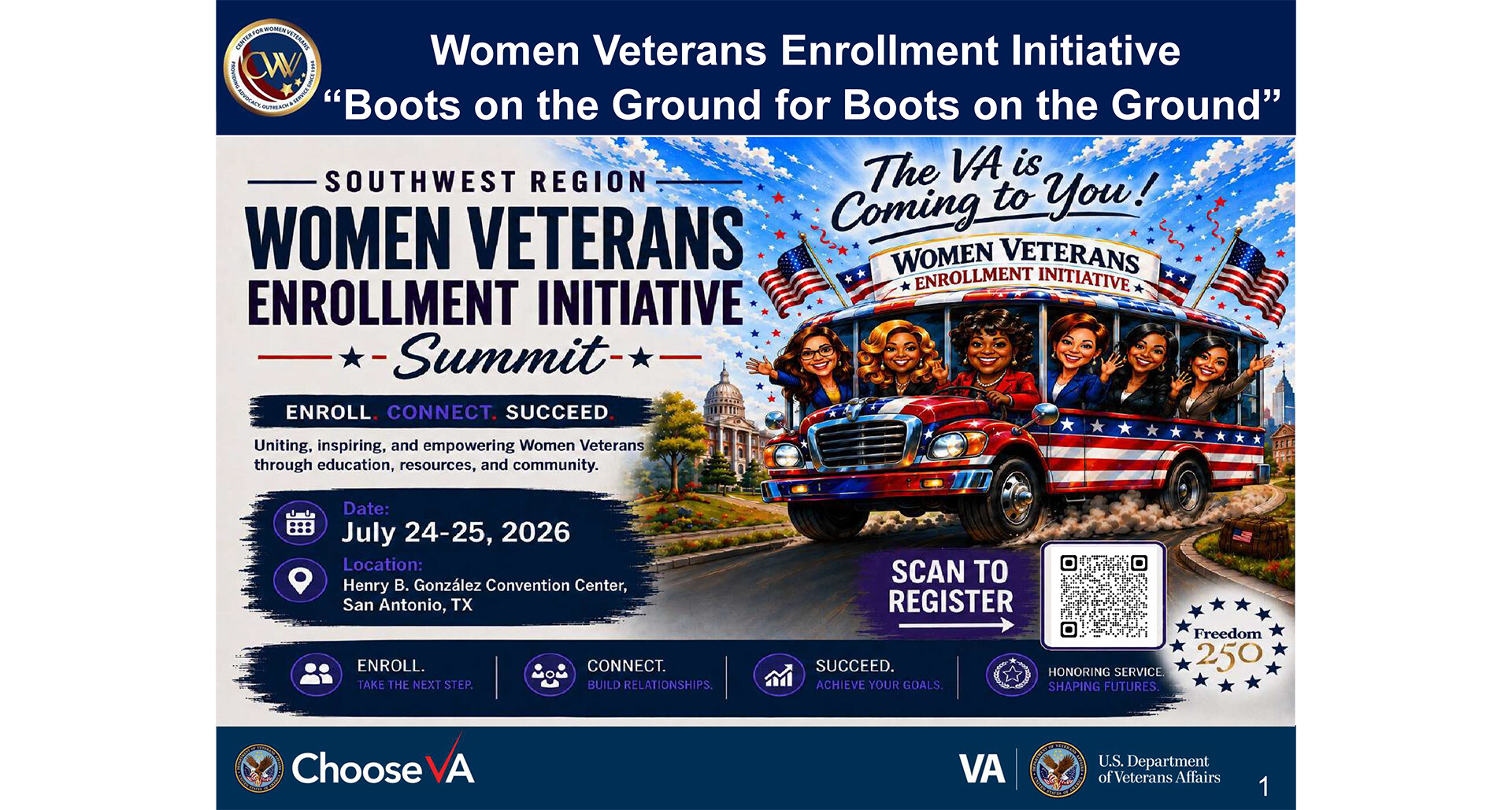VA kicks off Women Veterans Enrollment Initiative in Texas