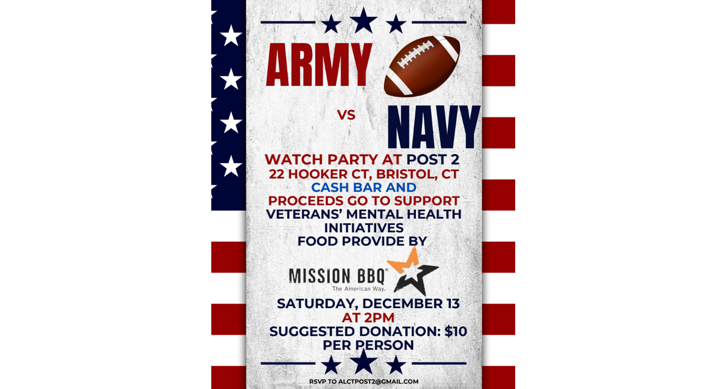 Share your Army-Navy Game watch party plans with us