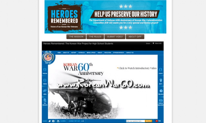 ‘Voices of Korean War Veterans’ sought