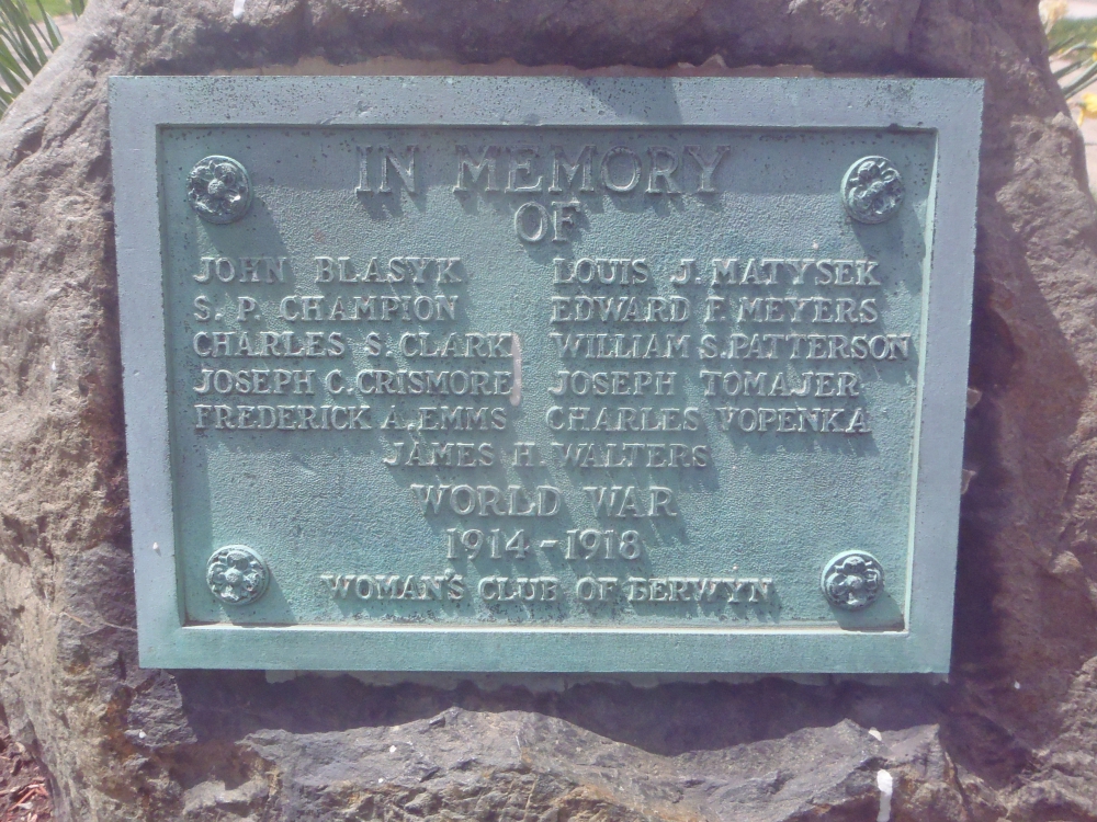 Berwyn World War One Memorial