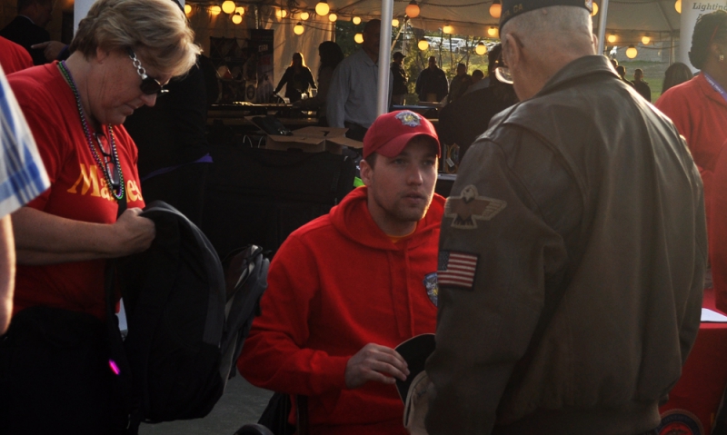 Legion presents gifts to Marine Corps Trials participants