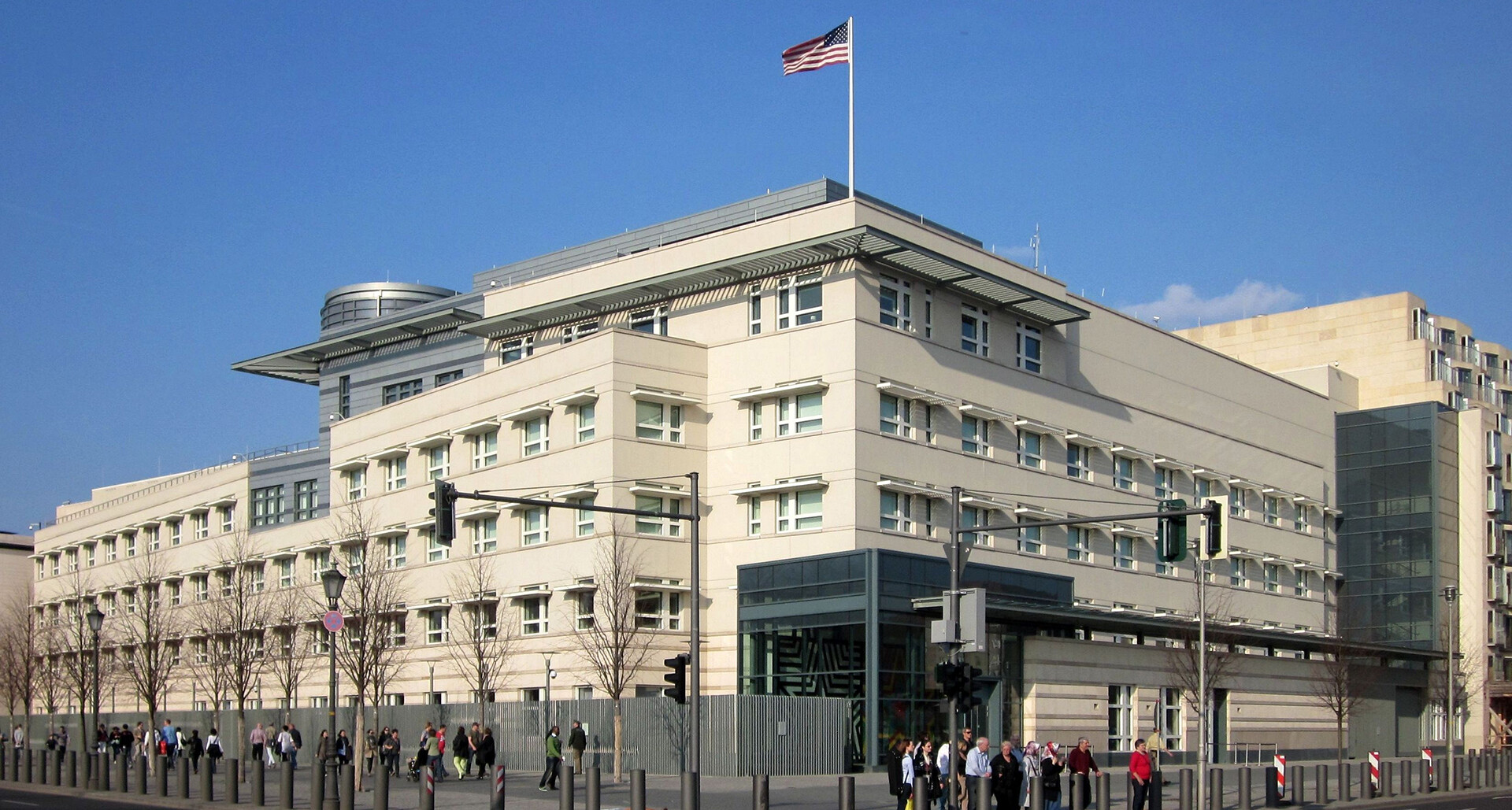 The U.S. Embassy in Berlin currently does not have an ambassador.&nbsp;