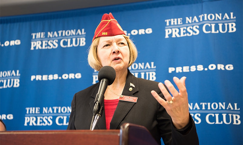 National Commander Rohan guest speaks as NPC Headliners Newsmaker