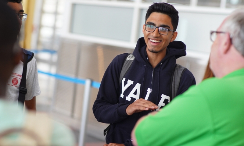 Boys Nation Day 1: The senators arrive