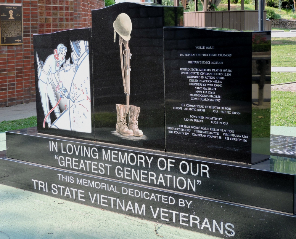 Tri-State War Memorial Park, Middlesboro, KY