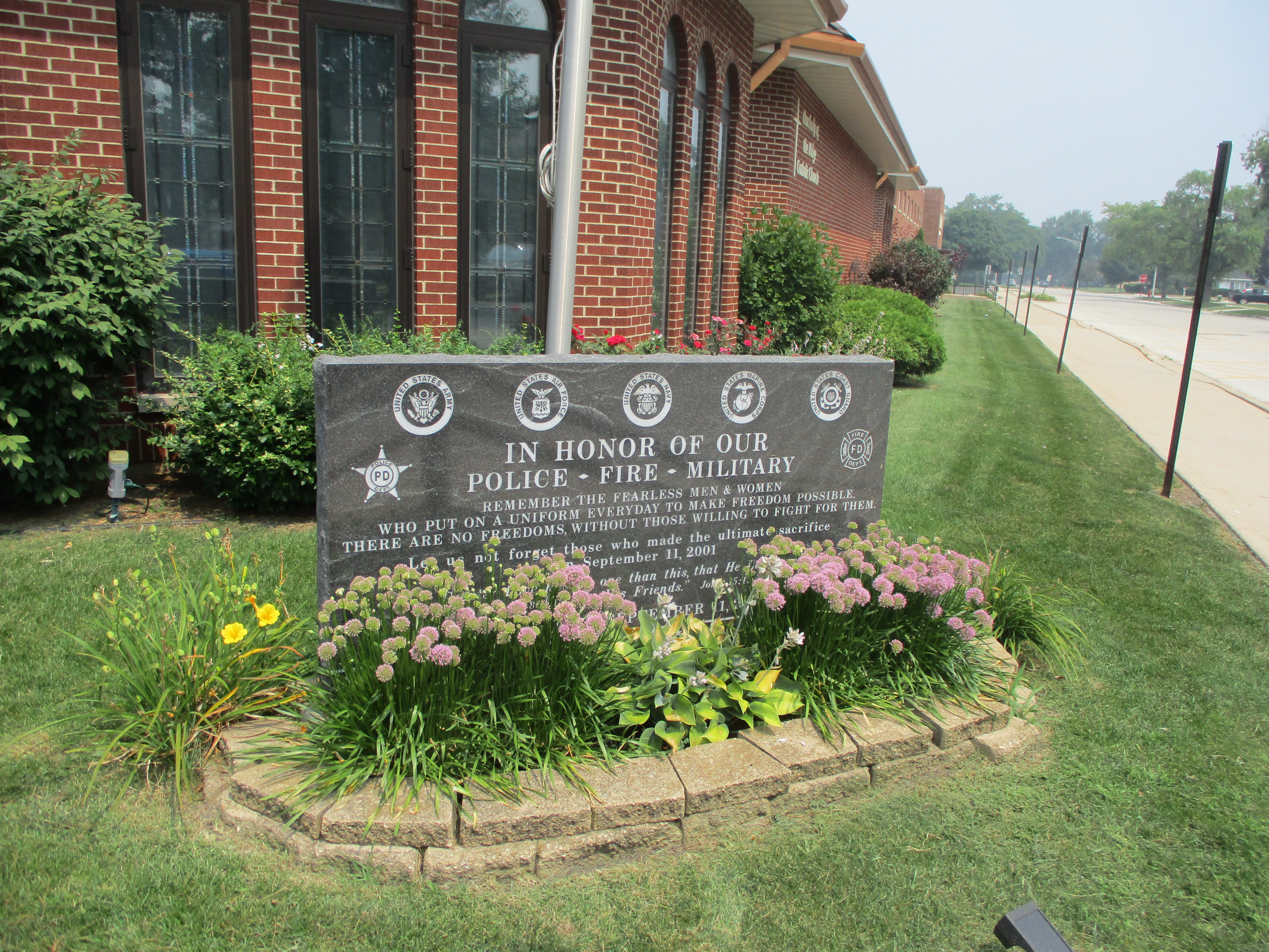 Police, Fire and Military Memorial of Our Lady of the Ridge Church