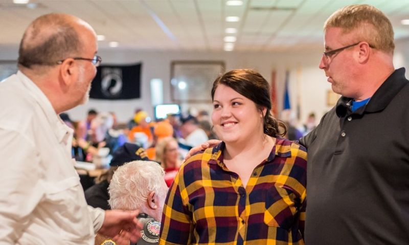 Bringing Legion Riders, scholarship recipients face to face