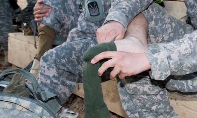 OCW sponsors 'Socks for Soldiers'