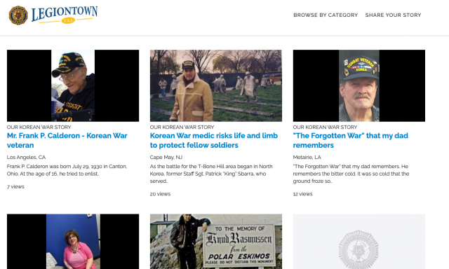 Share your Korean War story