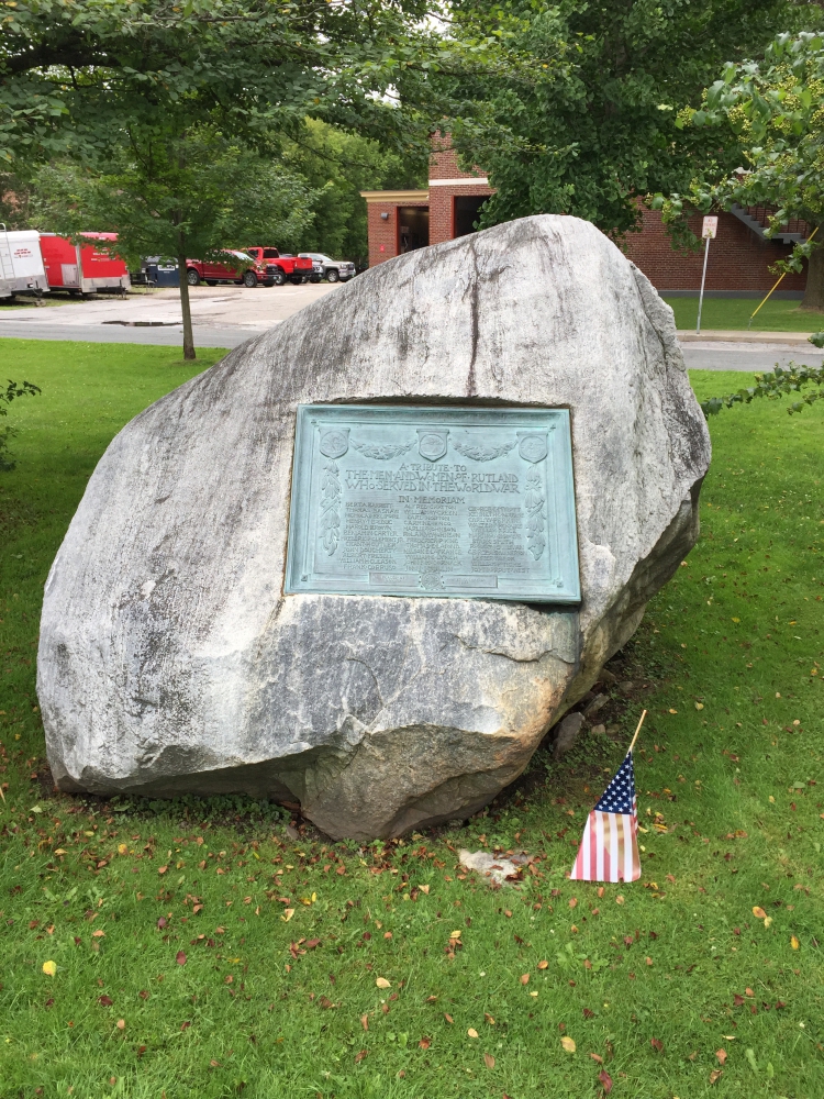 A tribute to the men and women from Rutland, Vermont who served in the World War