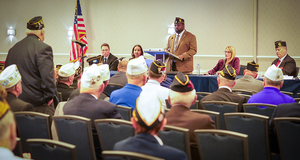 The VA leadership panel discussion at the Washington Conference. Photo by Owen J. Bagwell/The American Legion