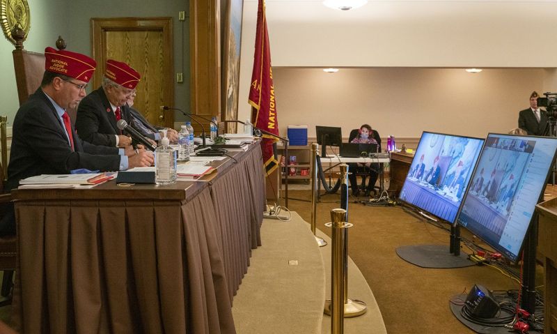 How American Legion departments and posts comply with Resolution 35