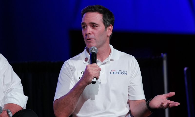 Representing the Legion, pursuing 100 Miles for Hope inspires Jimmie Johnson