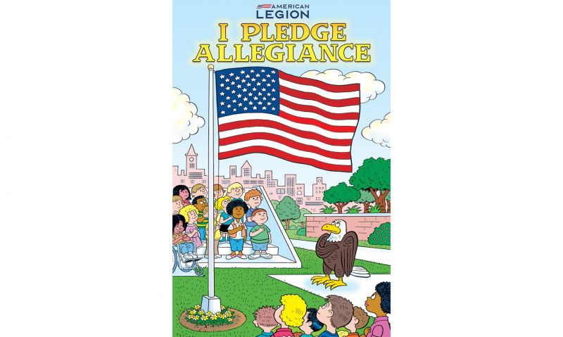 Legion comic book educates youth on Pledge of Allegiance