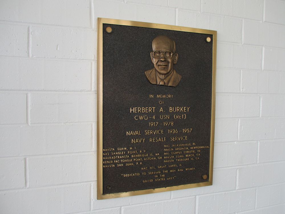 USN Chief Warrant Officer 4 Herbert A. Burkey Memorial