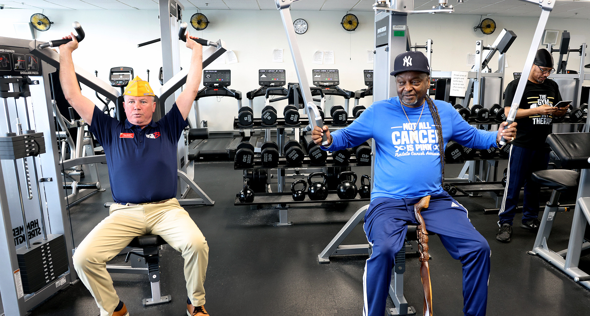 Sons of The American Legion National Commander Bill Clancy, left,  is making the USA 250 Challenge a priority during his tenure.