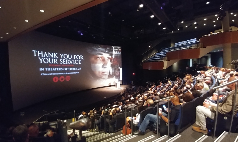 National commander views special screening of ‘Thank You for Your Service’