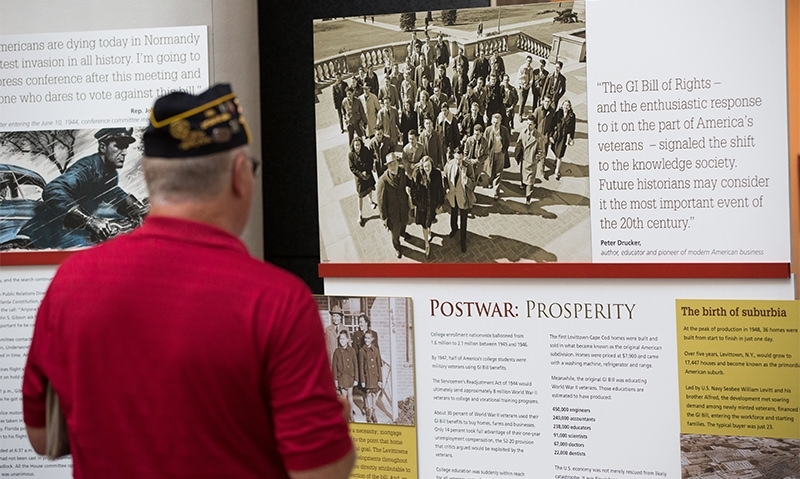 American Legion GI Bill exhibit headed back to Texas